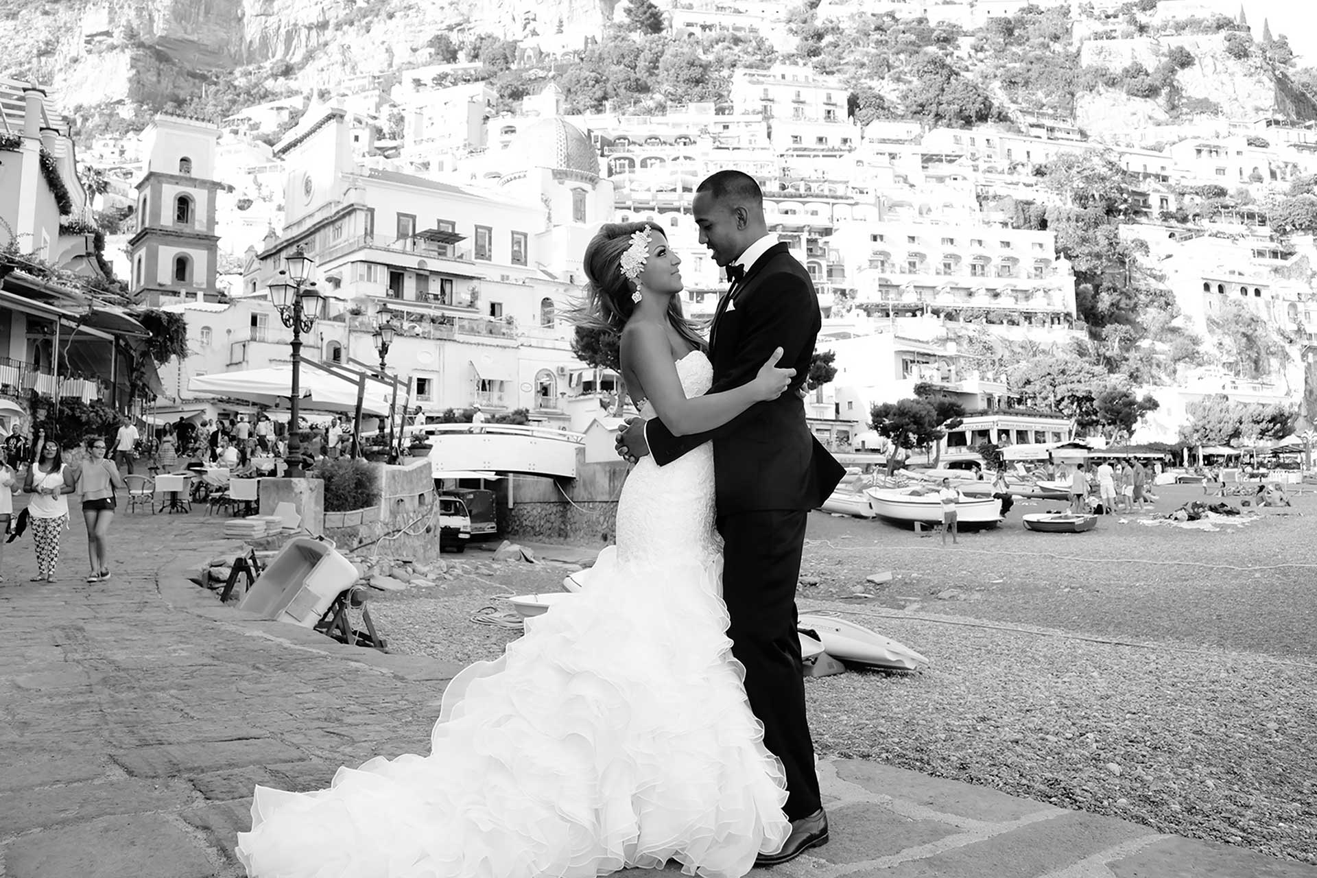 Symbolic Wedding Positano Amalfi Coast Marincanto Best Photographer Claudia Francese Photography Sisters