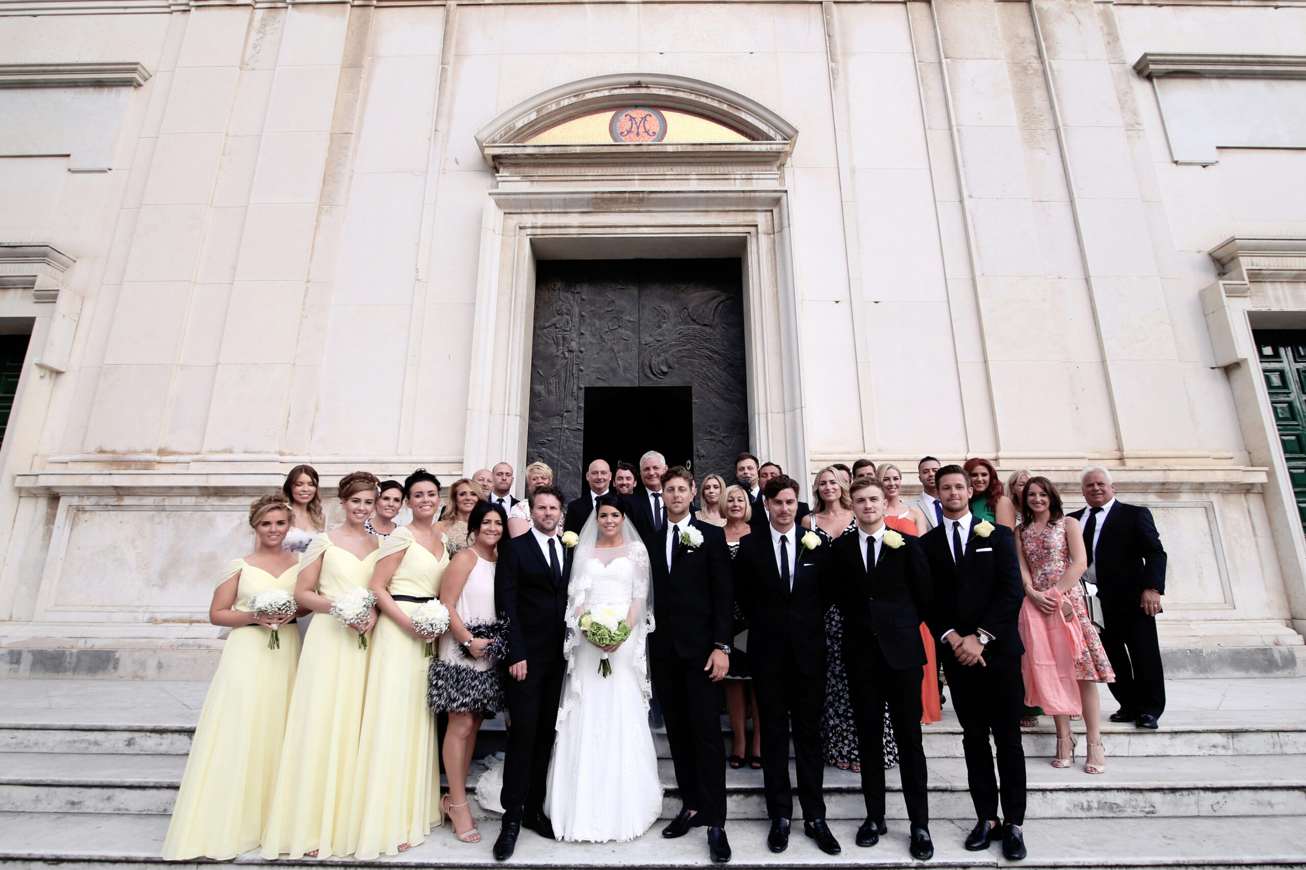 Luxury Destination Catholic Positano Wedding Reception Location Hotel Palazzo Murat Francese Photography Sisters